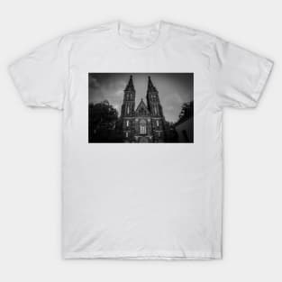 Basilica of St Peter and St Paul in Prague. T-Shirt